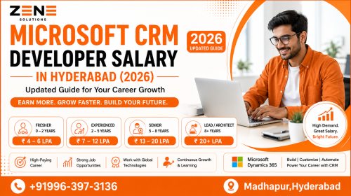 Microsoft CRM Developer Salary in Hyderabad (2026)
